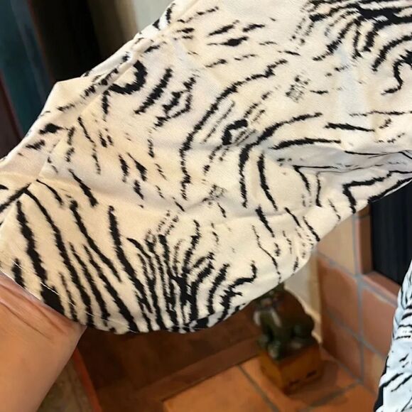 Nocturne Zebra Print Mini Dress, S/6-36 EU! - Picture 5 of 11